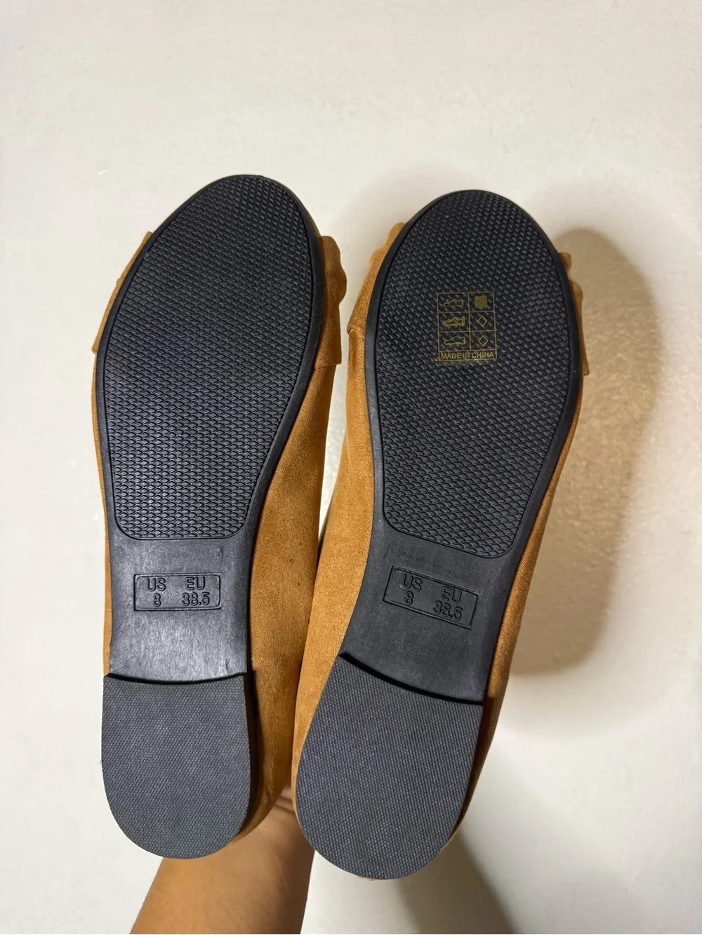 Women’s Brown Knot Ballet Flats